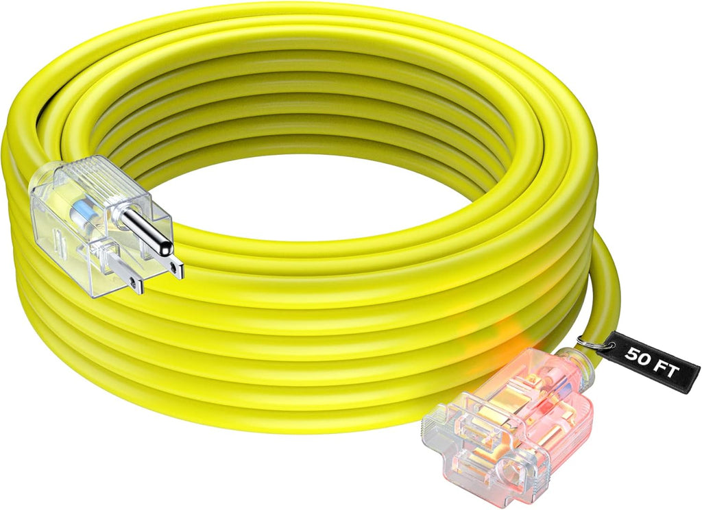 100 Feet Orange 14 Gauge Heavy Duty Outdoor Extension Cord F95260