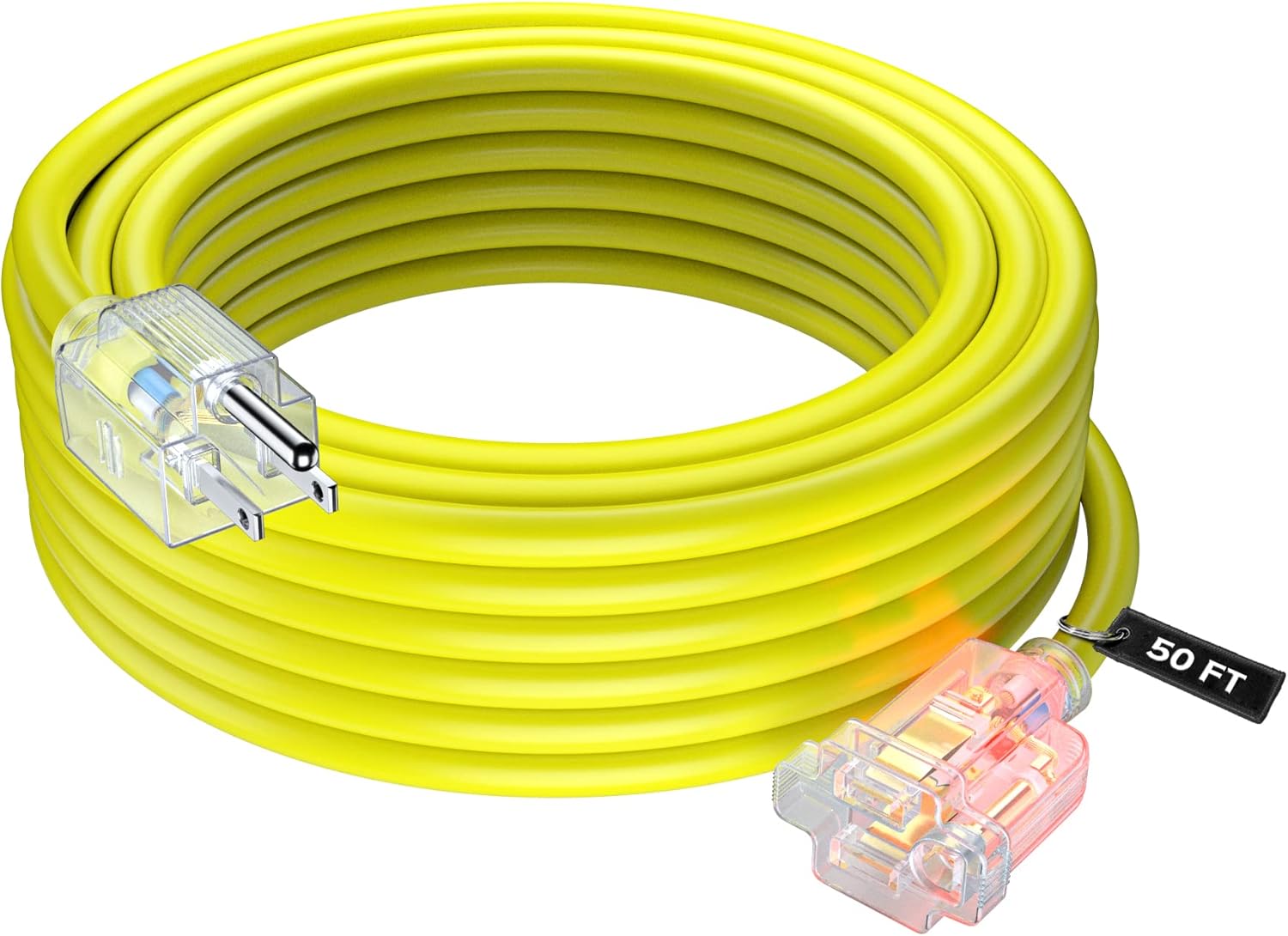 100 Feet Orange 14 Gauge Heavy Duty Outdoor Extension Cord F95260