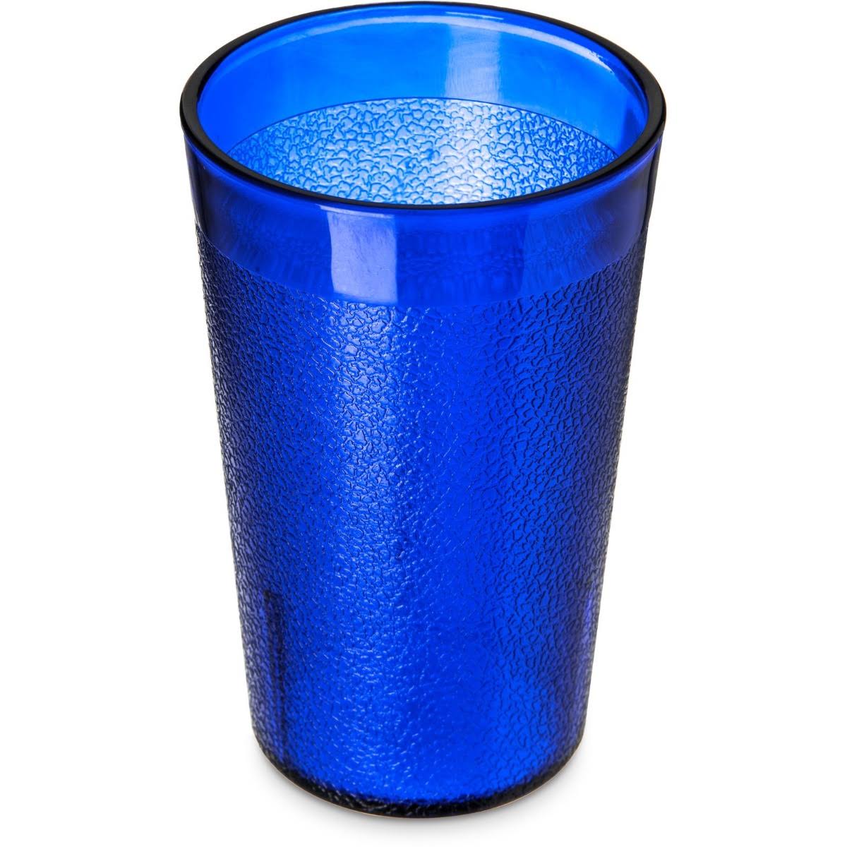 Royal Blue Plastic 9.5 oz Stackable Tumbler S861243