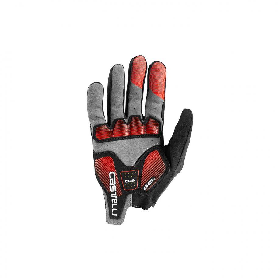 Dark Gray Orange Gel Glove S612