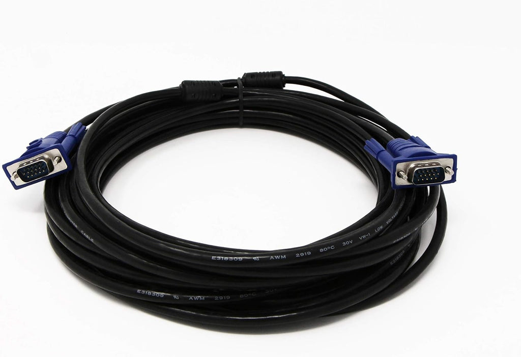 VGA Cable 100ft 15 PIN Pack of 2 G475012