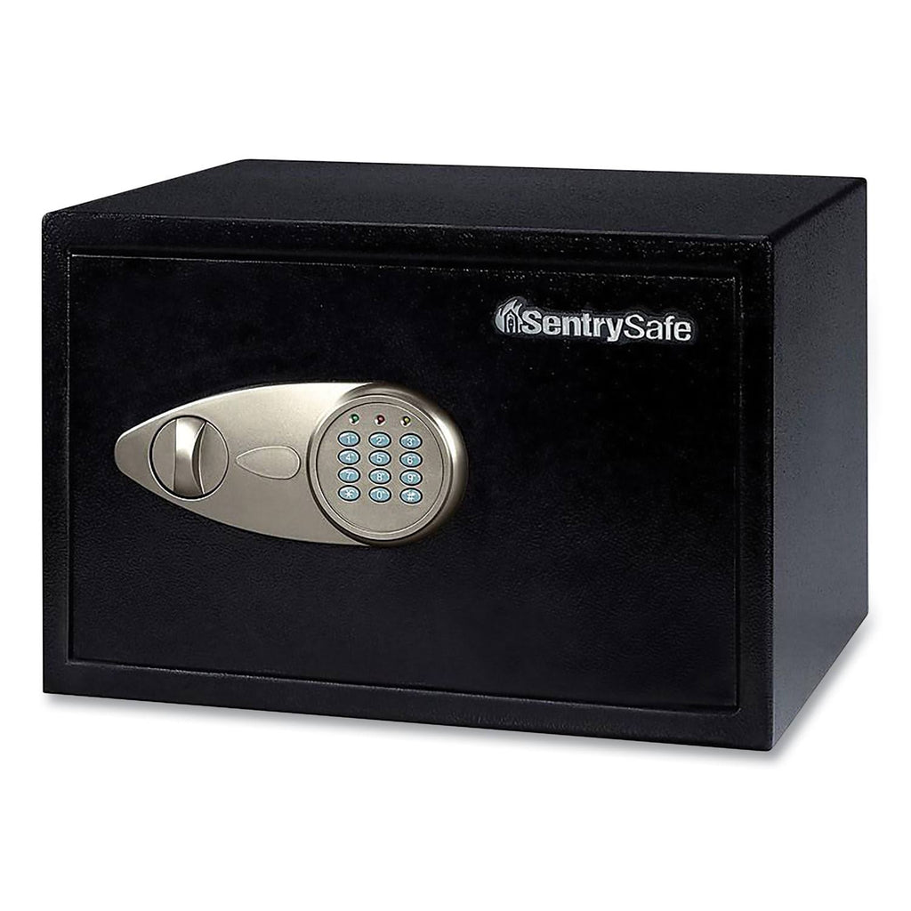 Digital Security Safe, 0.58 Cu ft, Black/Silver W4328