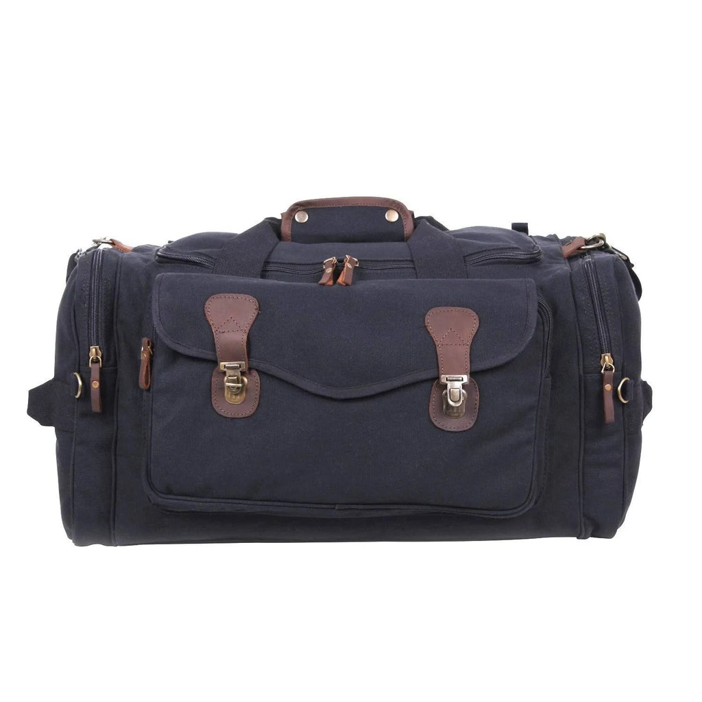 Coyote Brown Canvas Long Weekend Bag Y82118