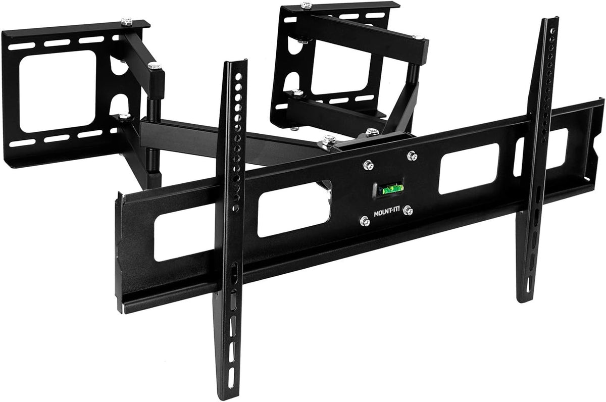 Black Corner TV Mount for 37-63 inch Flat Panel Screens, VESA up to 800x400, 132 lb Capacity, Pack of 2 G491