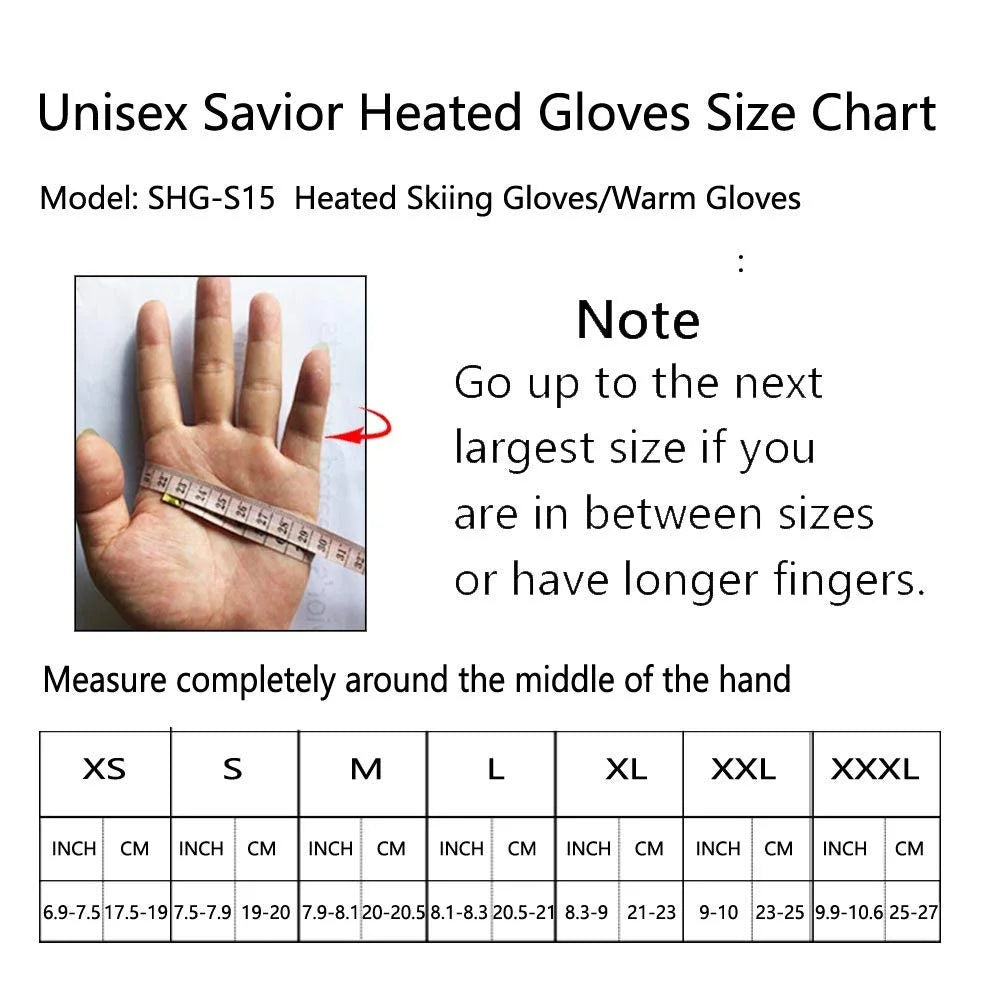 Rechargeable Electric Heated Gloves A881