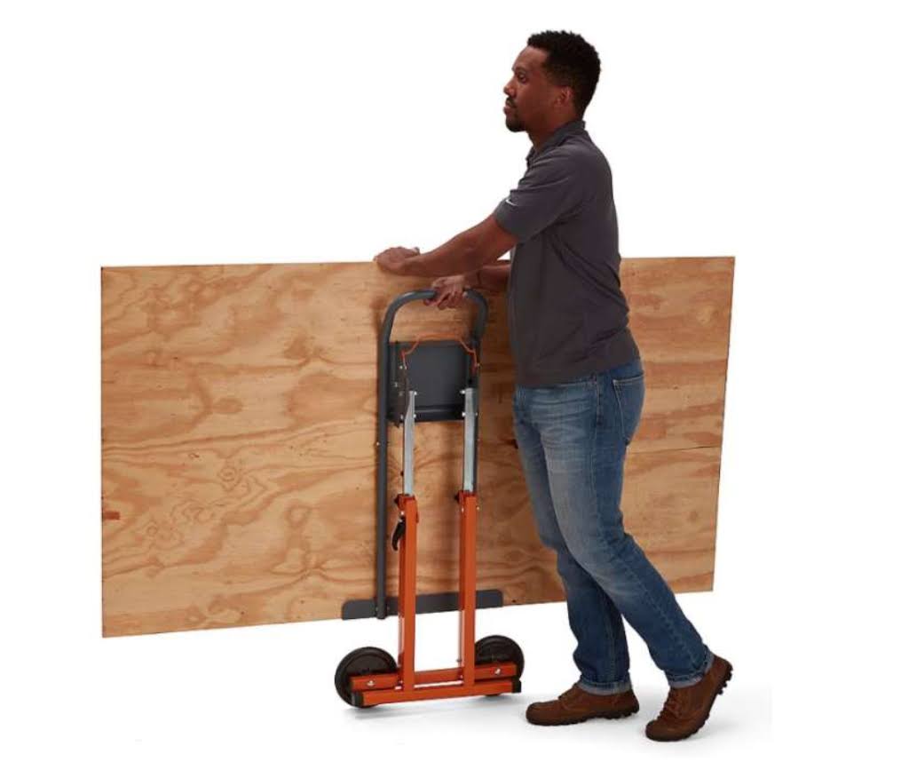 Heavy Duty Steel Sawhorse Panel Carrier J720719