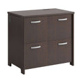 Mocha Cherry 2-Drawer Lateral File Cabinet Q40252