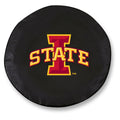Black Vinyl Fitted Spare Car Tire Cover A7284