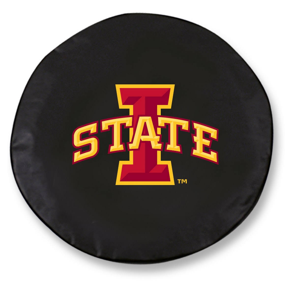 Black Vinyl Fitted Spare Car Tire Cover A7284