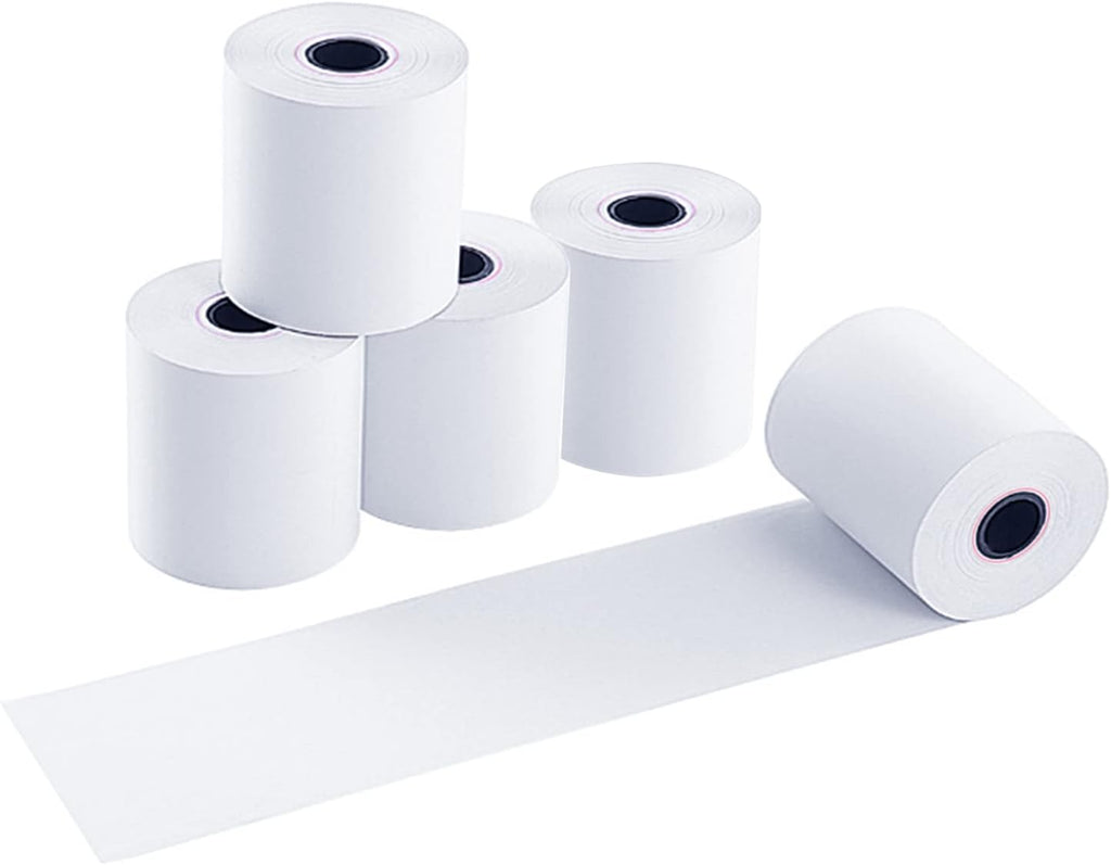 Thermal Receipt Paper 3-1/8 x 230', 5 Rolls B35834