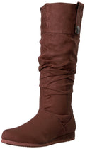 Brown Microfiber Renaissance Shoes F4162
