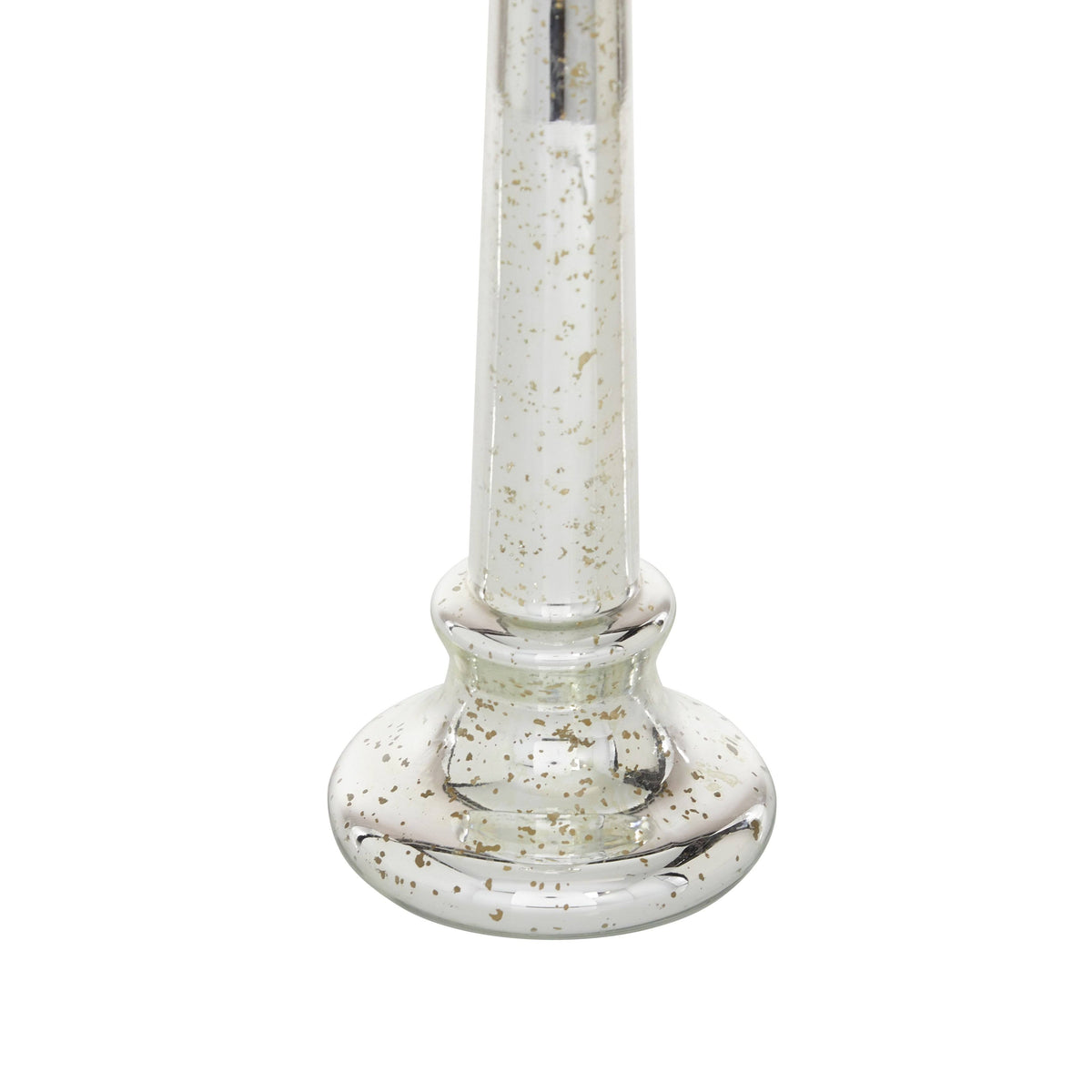 Silver Glass Candle Holder (Set of 3) L467
