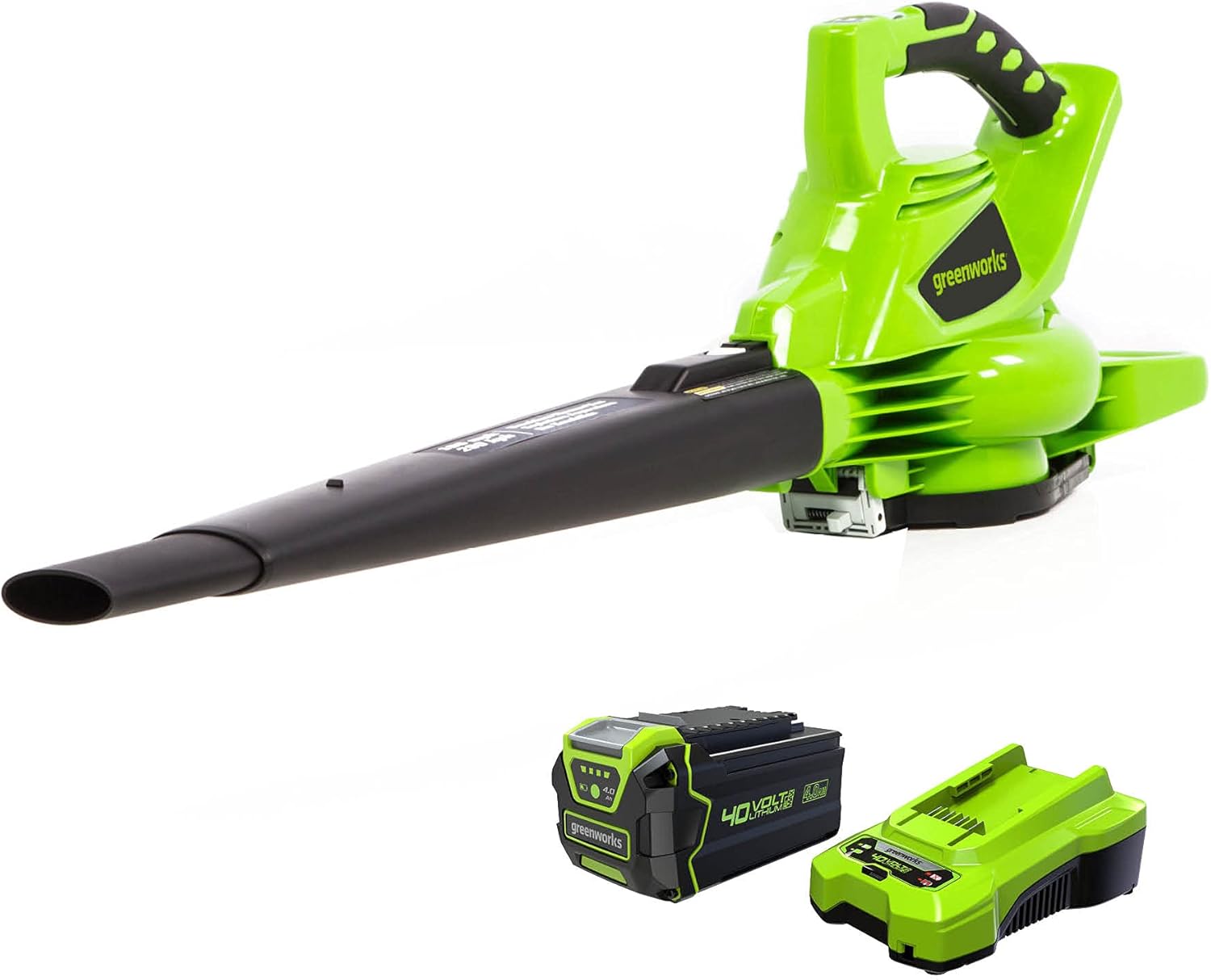 40V Brushless Cordless Blower / Vacuum with 4.0Ah Battery and Charger L6048