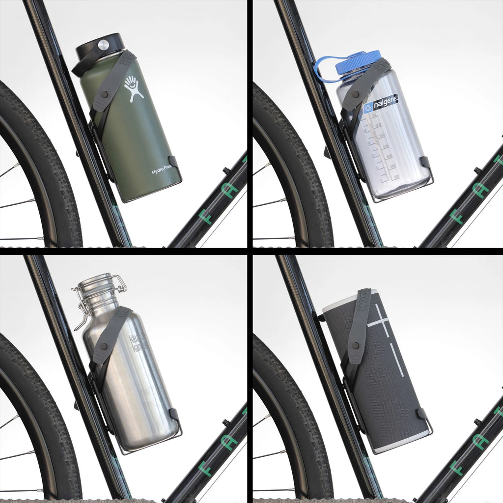 Silver Wide Bicycle Bottle Cage A4182