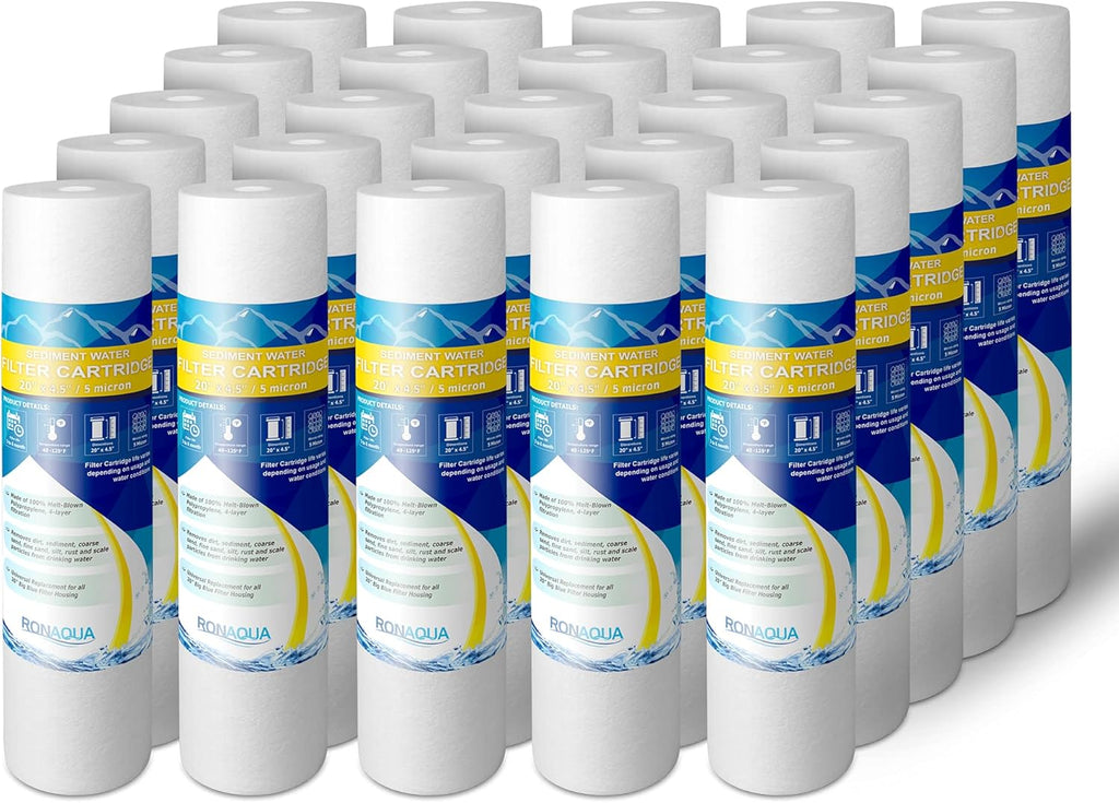 5 Micron 4.5"X 10 Water Filter Cartridges (10 Pack) S658982