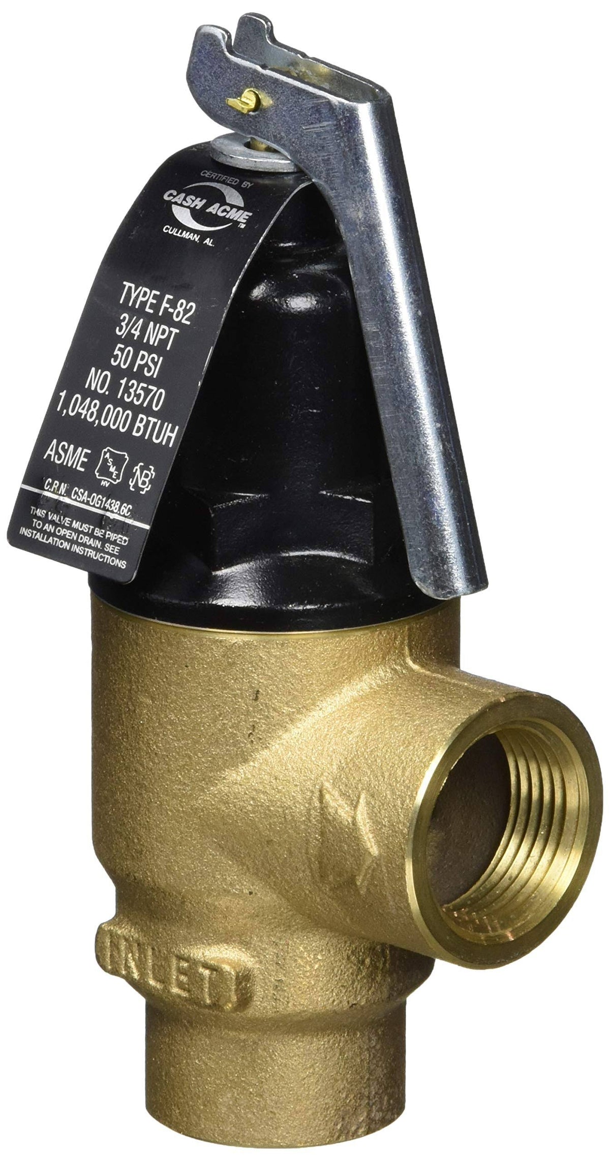 Bronze Pressure Relief Valve G4498
