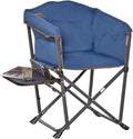 Green Oversized Folding Director Chair with Side Table V1387