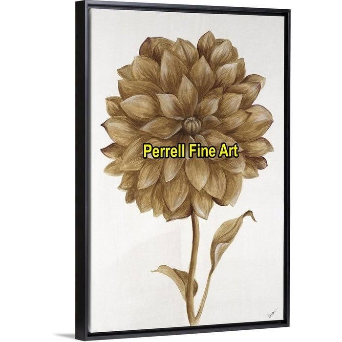 Black Float Frame Canvas Art - 20 x 30 H21240