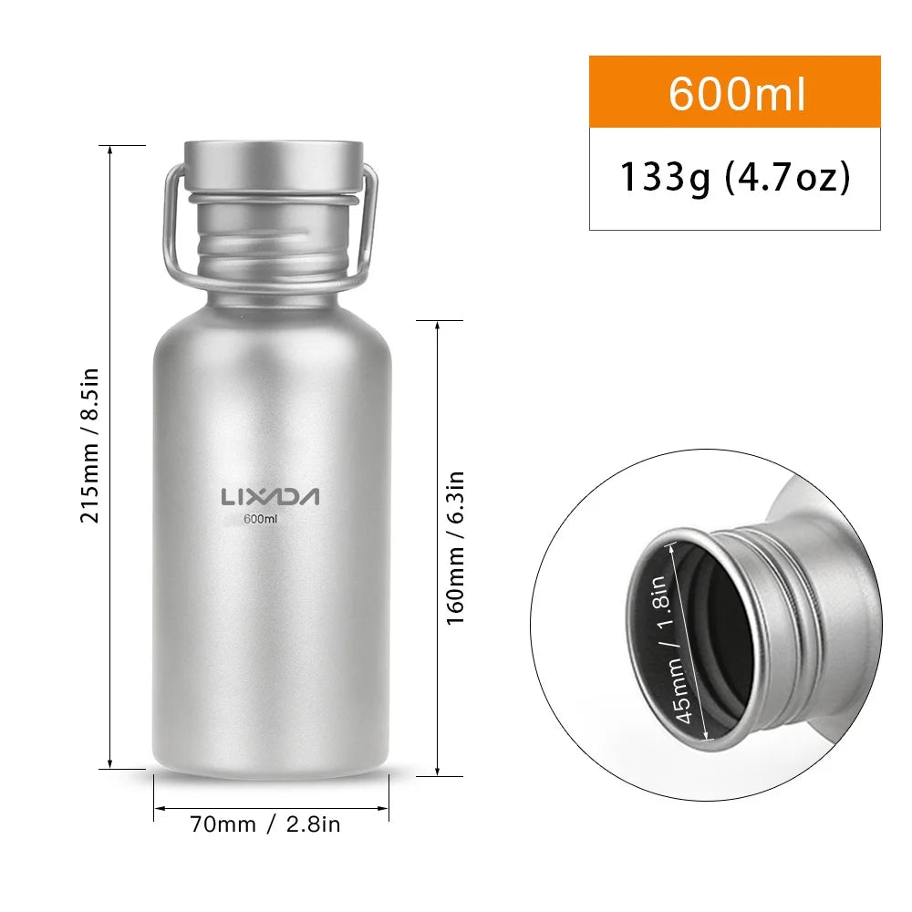 600ml Full Ti Water Bottle B354784