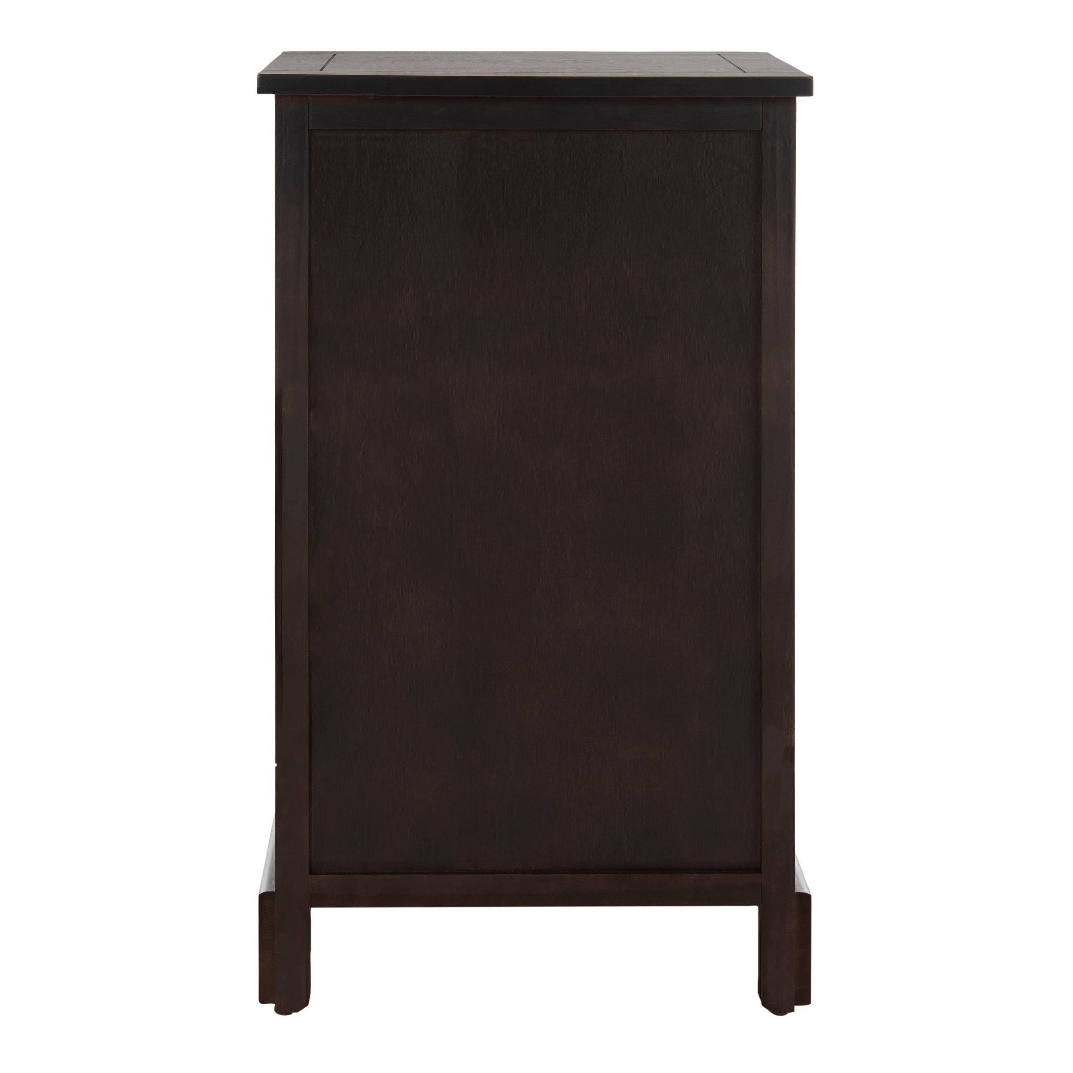 Brown Storage Side Table D893