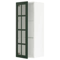 White Glass Wall Cabinet C1792