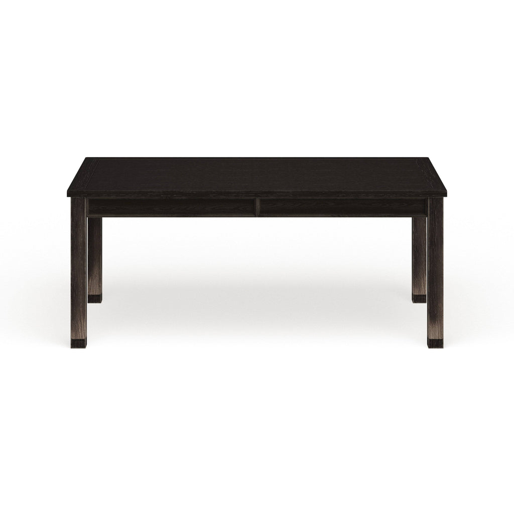 Black Solid Wood Dining Table 72-Inch S661173
