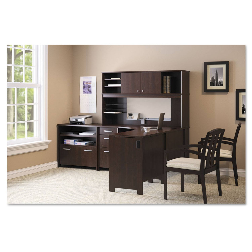 Mocha Cherry 2-Drawer Lateral File Cabinet Q40252