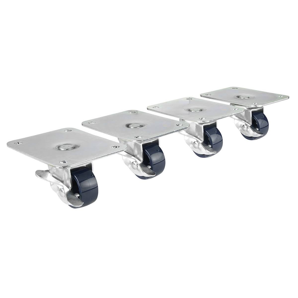 4x22 x 5x22 Plate Caster with 2x22 Wheel (Set of 4) C56215