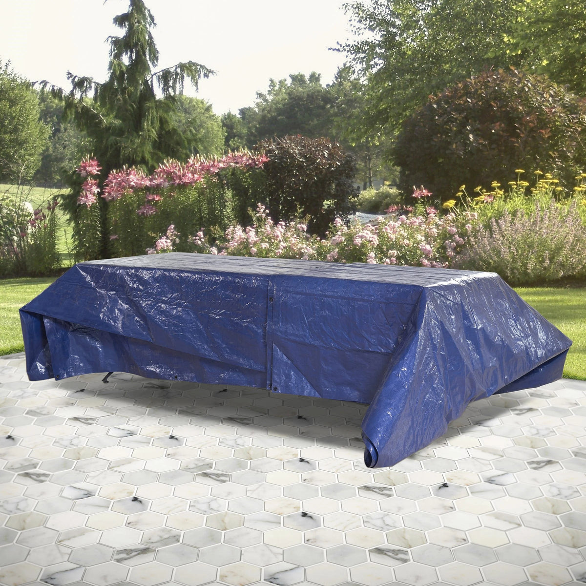 Medium-Duty PE Tarp, 24’ x 40’ R26295