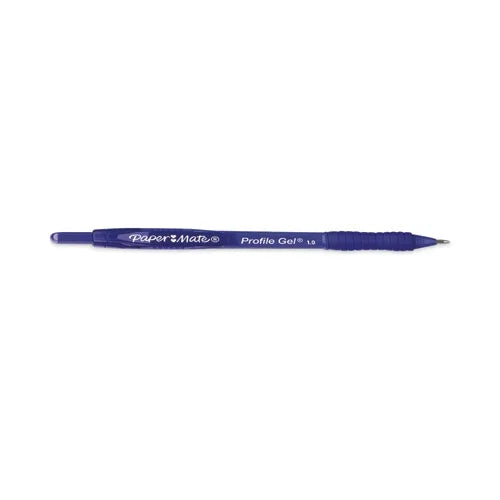 Bold 1 Mm Retractable Gel Pen, Blue Ink, Translucent Blue Barrel, Bundle of 2 Dozen A65037