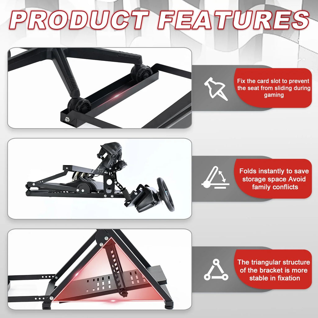 Foldable Racing Wheel Stand X13371