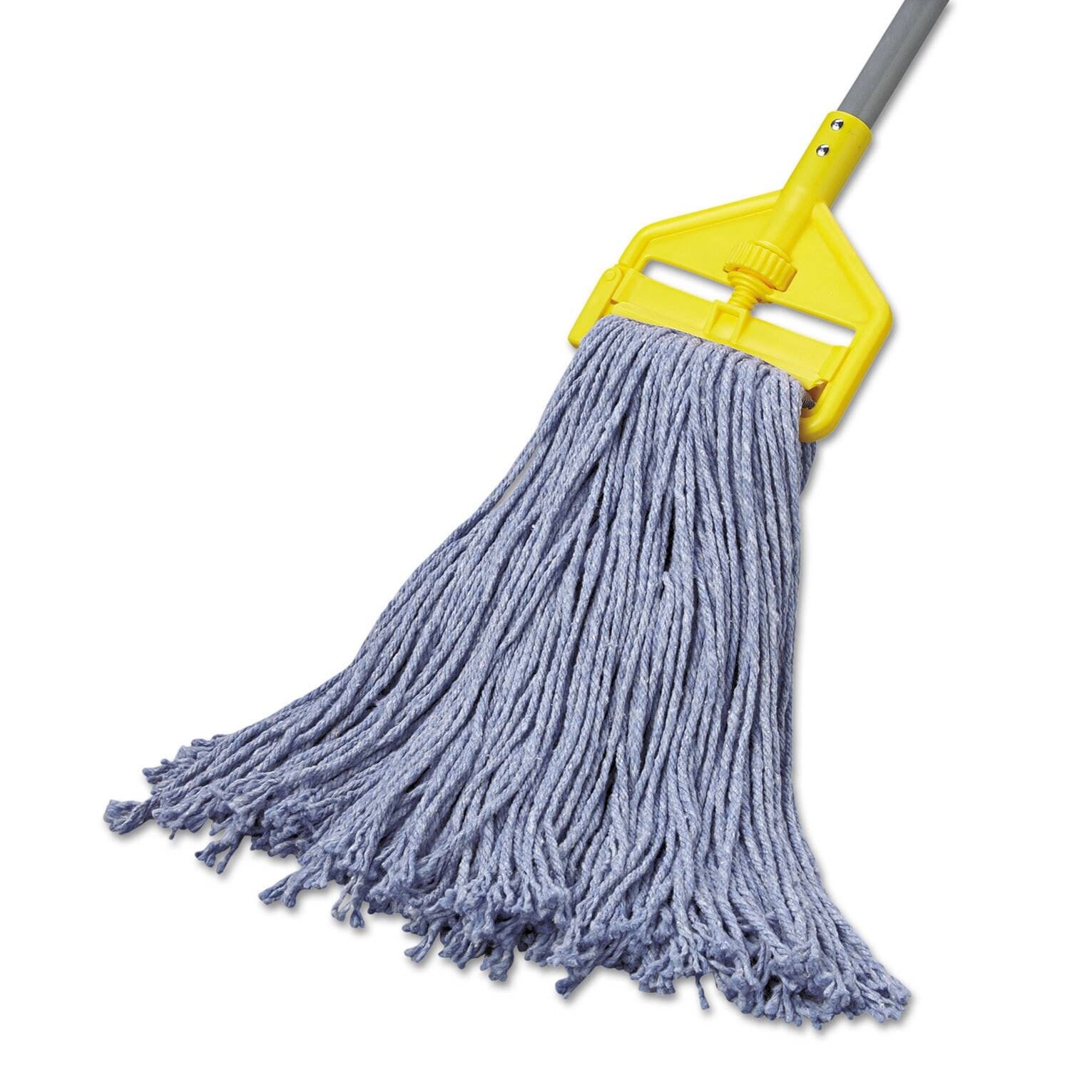 Blue Cotton-synthetic Fiber Cut-End Mop Head F515708