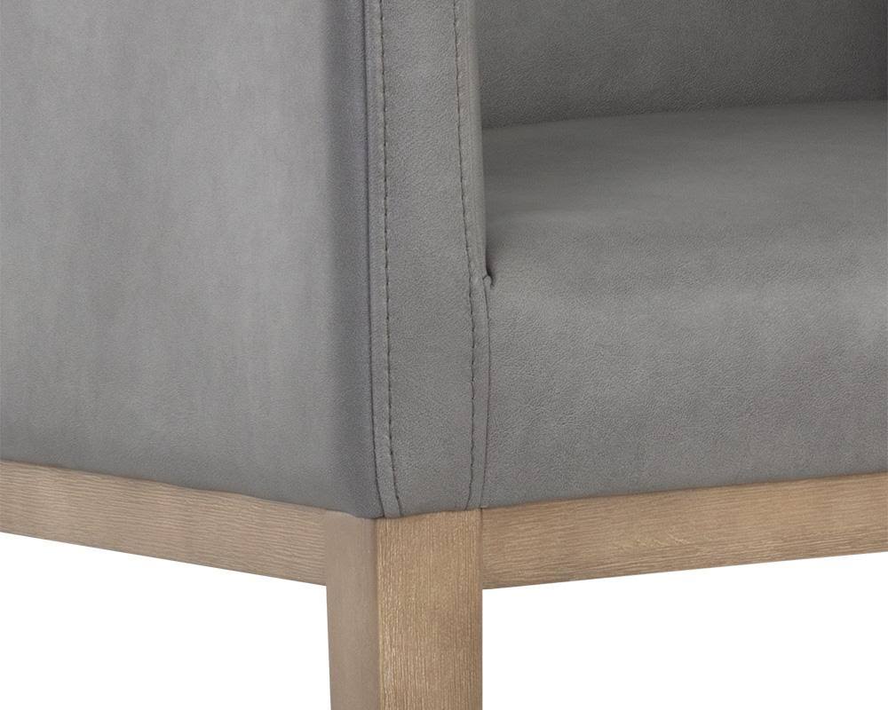 Metal Faux Leather Bar Stool G203326