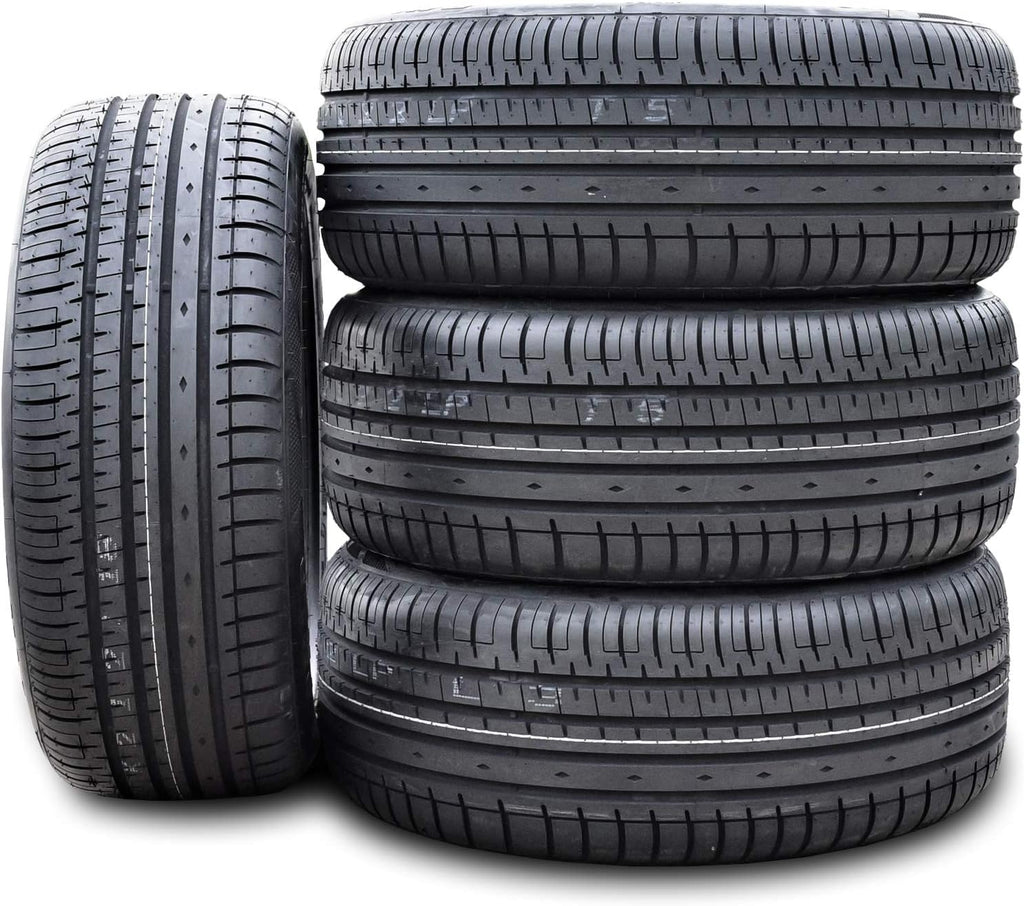 Set of 4 All-Season High Performance Radial Tires 245/35R18 W15750