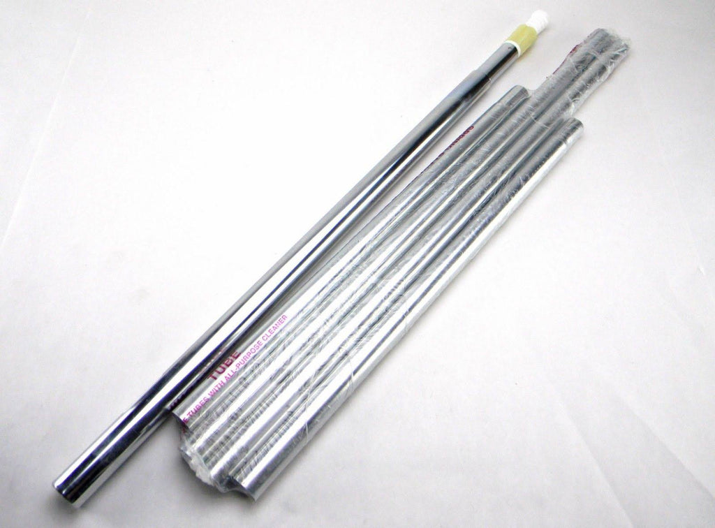 Chrome Grey Tension Corner Pole Caddy E19381