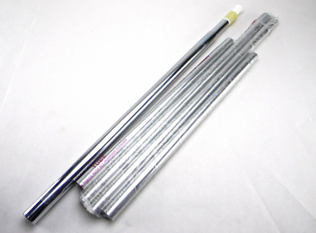 Chrome Grey Tension Corner Pole Caddy E19381
