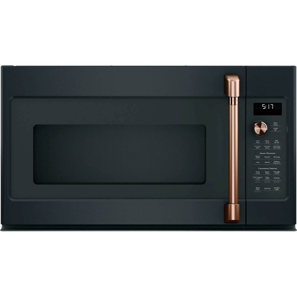 Brushed Copper Over-the-range Microwave Knob and Handle Kit H85898