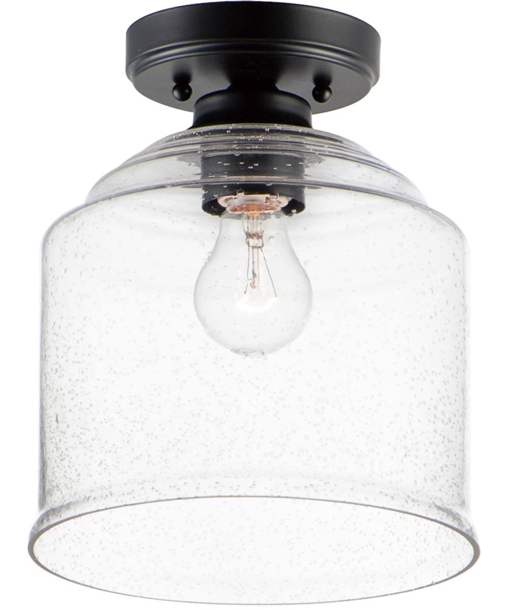 Black Semi-Flush Mount Light K54677