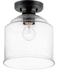 Black Semi-Flush Mount Light K54677