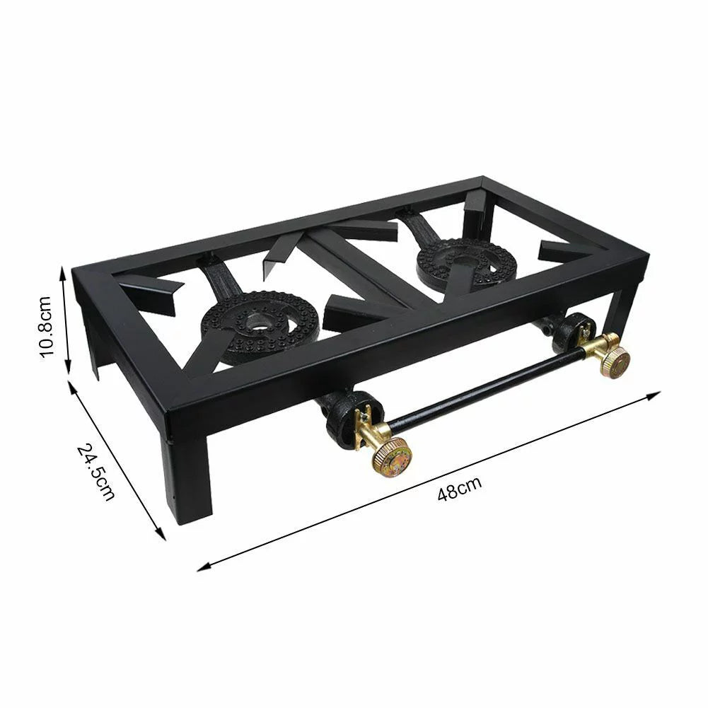 Portable Camp Stove Single Burner Propane Gas Outdoor Cooker Z83058