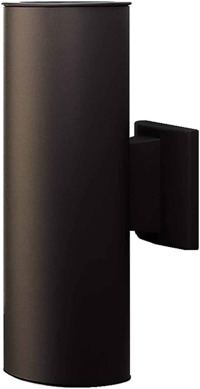 Bronze Up and Down Cylindrical Bullet Light V3750