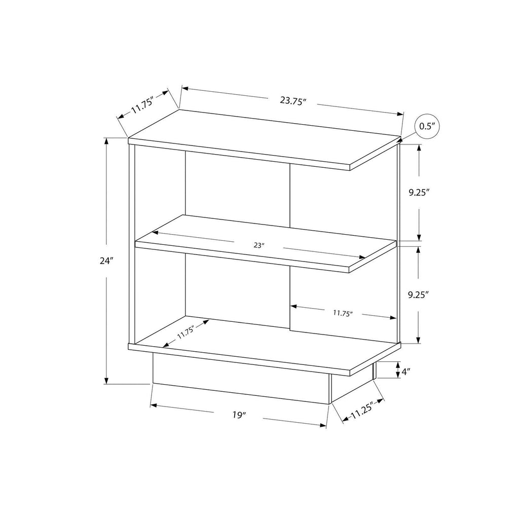 Cappuccino Brown Wood Accent Table T553