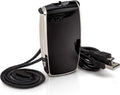 White Rechargeable Portable Air Purifier with Leather Case D616508