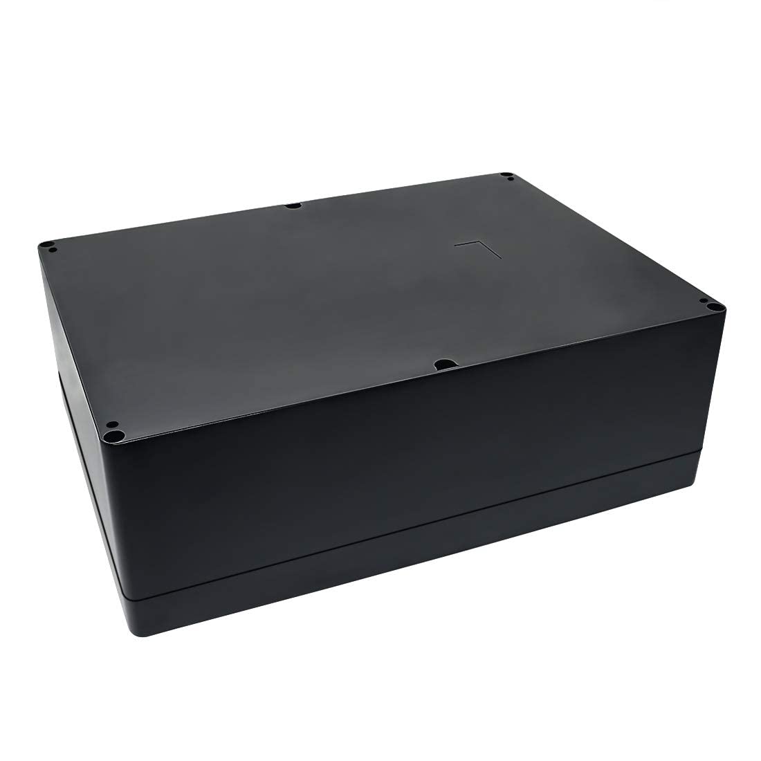 ABS Plastic Electrical Project Case Power Junction Box Black 10.4 x 7.2 x 3.7 Pack of 1 X981