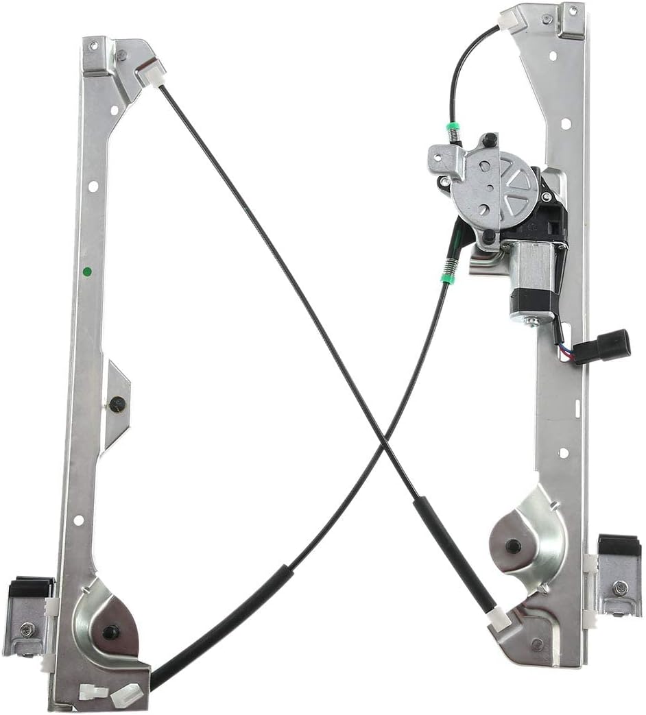 Power Window Regulator with Motor Rear Left Driver Side Pack of 2 A1262