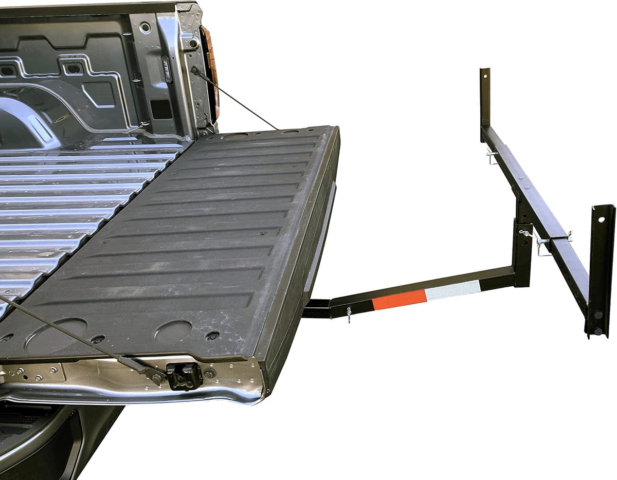 Hitch Mount Pick Up Truck Bed Extender, Black, 37 x 19 x 3 inches, Pack of 2 K5005