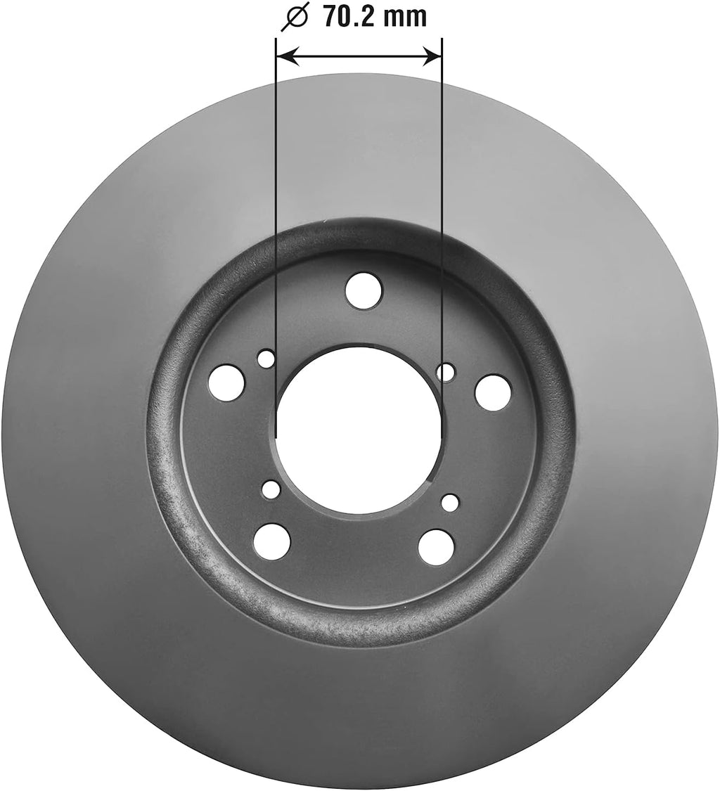 Front Brake Rotor Pack of 2 D680614