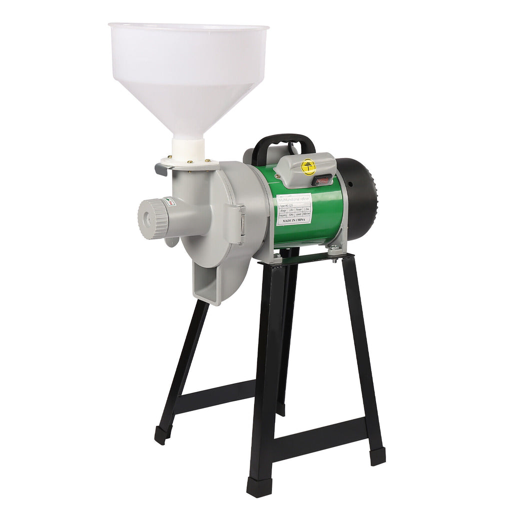 Electric Feed Mill Wet Cereals Grinder Feed Pellet Maker Y872523