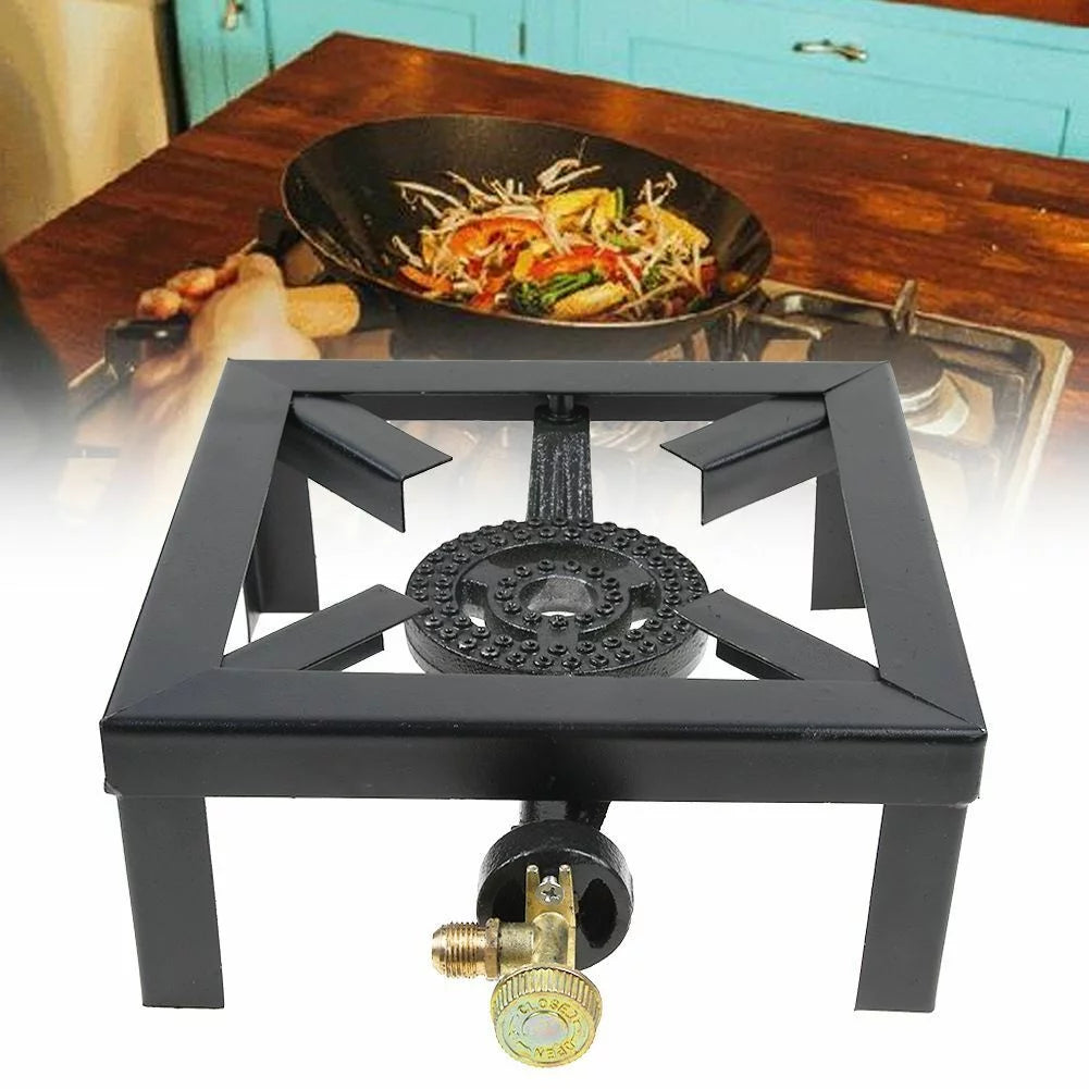 Portable Camp Stove Single Burner Propane Gas Outdoor Cooker Z83058