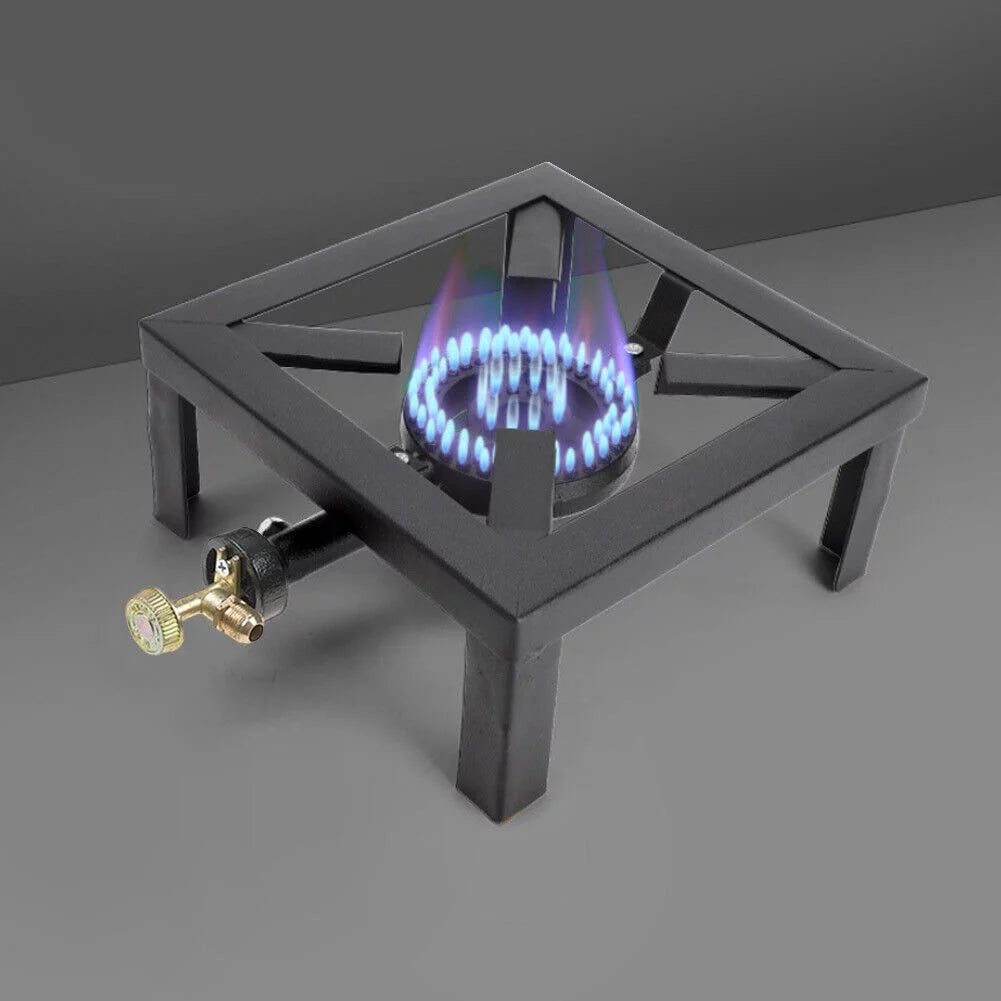 Portable Camp Stove Single Burner Propane Gas Outdoor Cooker Z83058